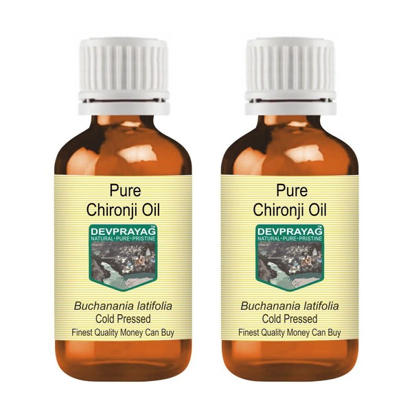 Devprayag Devprayag Pure Chironji Oil (Buchanania latifolia) Cold Pressed (Pack