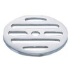 Kakudai 0400-93 Drainage Fittings, Round Dish Plate, Outer Diameter 3.7