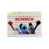 Puppetson A5 Clear File 3 Pockets Border Stationery Made in