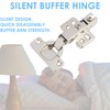 Sensys 8645i TH52 110 Degree Standard Hinges with Self-Closing Mechanism,