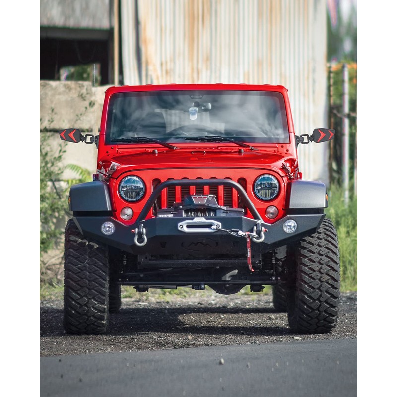 Mirrors Doors Off for Wrangler JK TJ 1997-2018, Side Mirrors
