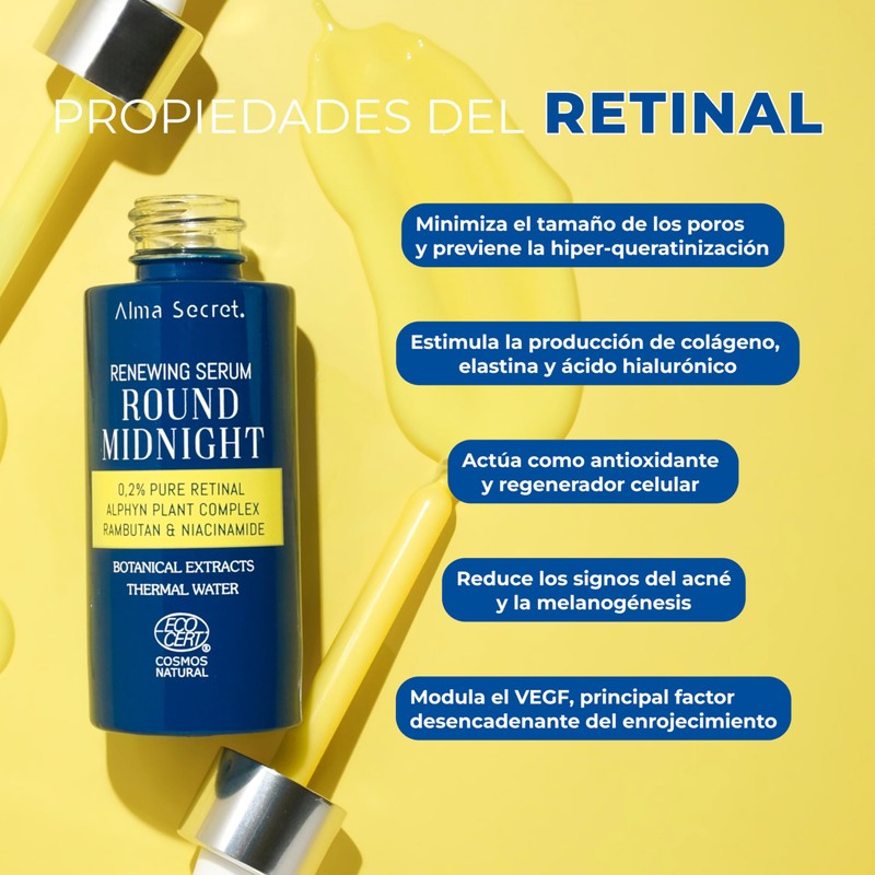 Round Midnight Serum with Pure Retinal 0.2% 30 ml
