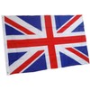 Heavy Duty British Flag 3x5 FT Outdoor, Longest Lasting Oxford Nylon 210D, Four Rows Stitching Fly End Outdoor Union Jack Flag,Brass Grommets for Easy Display United Kingdom UK Flags