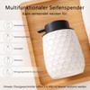 Umlaca Soap Dispenser, Refillable Ceramic Soap Dispenser, 400 ml, Large