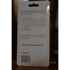 Clean RECORD DOCTOR STYLUS CLEANING FLUID AND BRUSH NEW