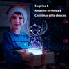 Hoofun Stitch Night Light with Timer & Memory,【2025 New Upgraded】