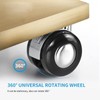 4 Piezas 2 Pulgadas Rueda Giratoria, Ruedas Universales, Carga Máxima