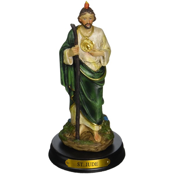 George S. Chen Imports 5-Inch Saint Jude Holy Figurine Religious Decoration Statue (SS-G-205.08)