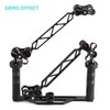 4pcs 1" Aluminum Ball Clamp Bracket Underwater Diving Light Arm