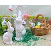 Elegant modern decorative bunny, Easter bunny, ceramic bunny, Easter decoration