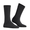 Burlington Orkney Opaque Cotton Socks, Black 3000.