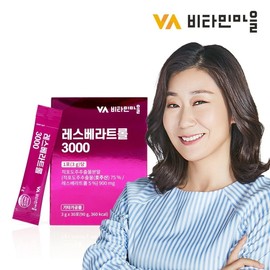 Vitamin Village Resverat Roll 3000 3G 1 Box 30 bags / 비타민마을 레스베라트롤 3000 3g 1박스 30포