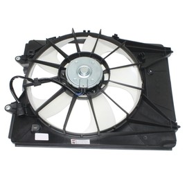 For Acura MDX 2014-2020 Radiator Cooling Fan Assembly Driver Side | Single Fan | Fan Blade, Motor, And Shroud | Replacement For AC3115125 | 190155J6A01-PFM