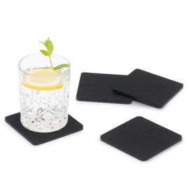 Filu Felt Coasters Square Pack of 8 Assorted Colours