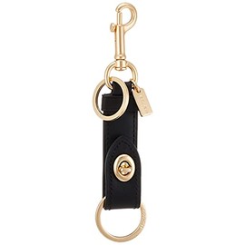 Coach F39865 Women's Keychain Gd/Black, Gd/Black, Free size