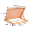 Falling in Art 5-Position Wood Drafting Table Easel Drawing and