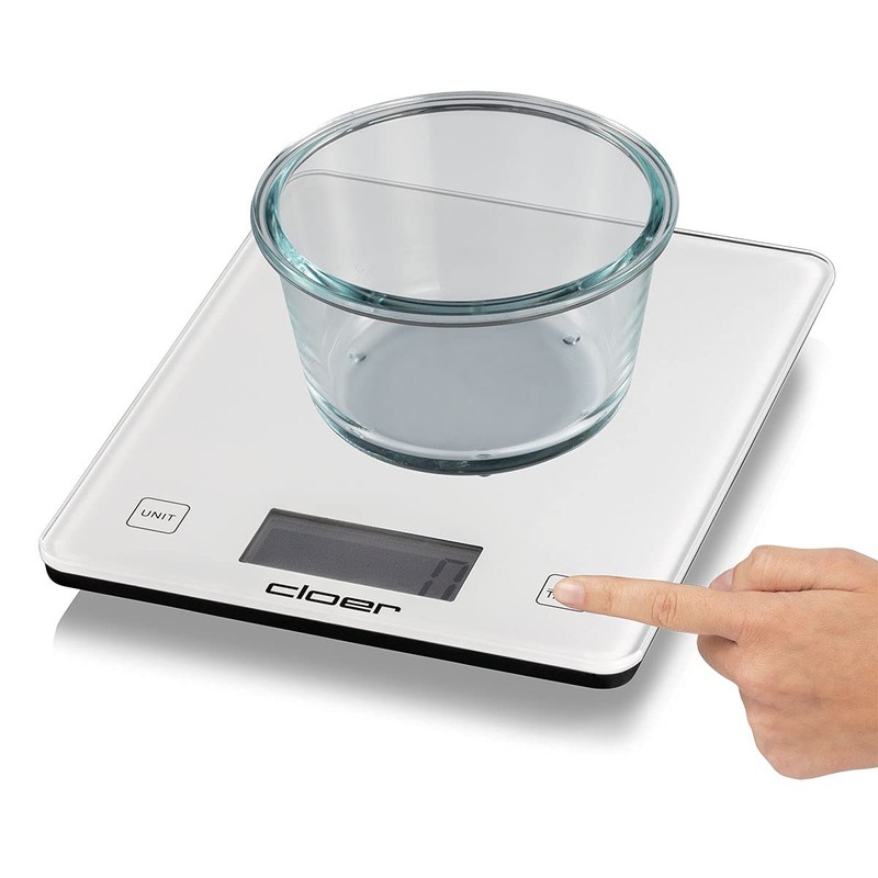 Cloer 6871 Digital Kitchen Scales for up to 10 kg,