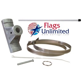 Avenue Street Light Pole Banner Bracket Kit 18" Crossbar
