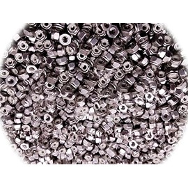 (Qty 1000pcs) 8-32 Nylon Insert Lock/Stop/Nuts/Nylocks 18-8 Stainless Steel #8 Multi-Purpose Comprehensive Hardware Fastener Assortment Kit Cit01877Riv