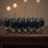 C7 Incandescent Replacement Bulbs, 120V 5W, Black Purple Glass, 25