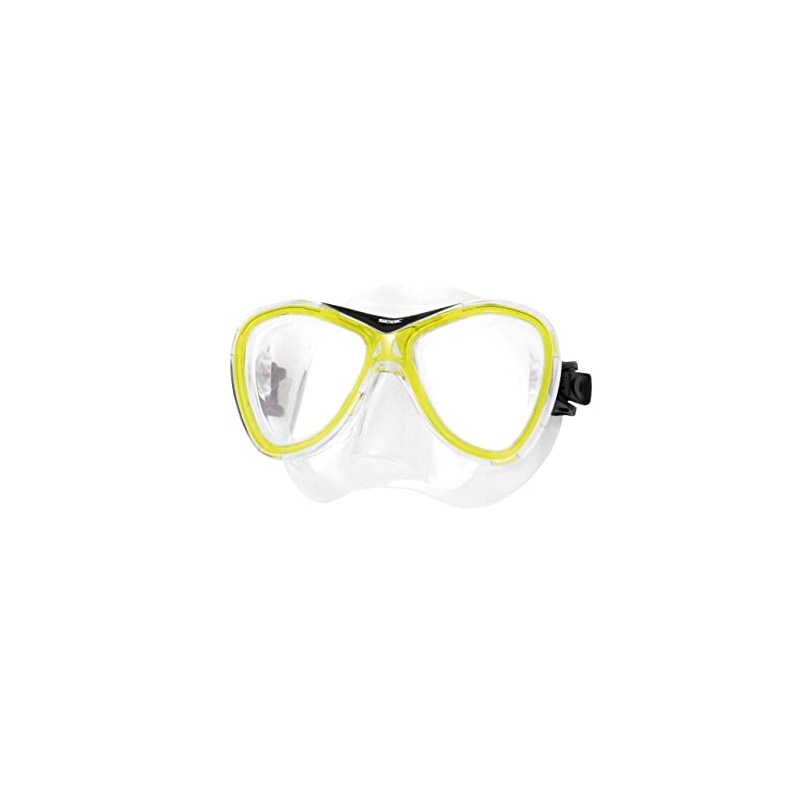 SEAC Capri Siltra Adult PVC Snorkelling Mask Yellow yellow