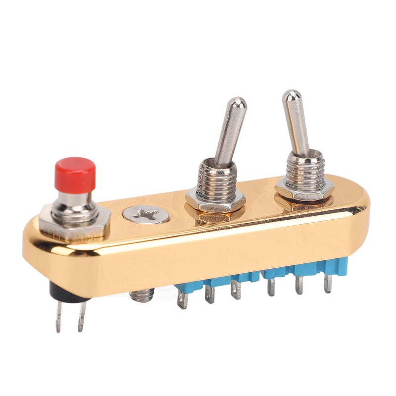 Motorcycle Handlebar Switch Button Stop Start Horn Light Self Resetting