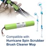 HQRP Battery Compatible with Hurricane Spin Scrubber Brush Cleaner Mop