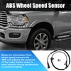 X AUTOHAUX ABS Wheel Speed Sensor for Ram 1500 2013-2018