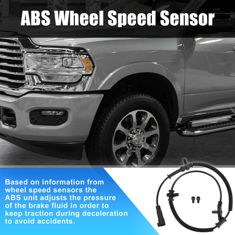 X AUTOHAUX ABS Wheel Speed Sensor for Ram 1500 2013-2018