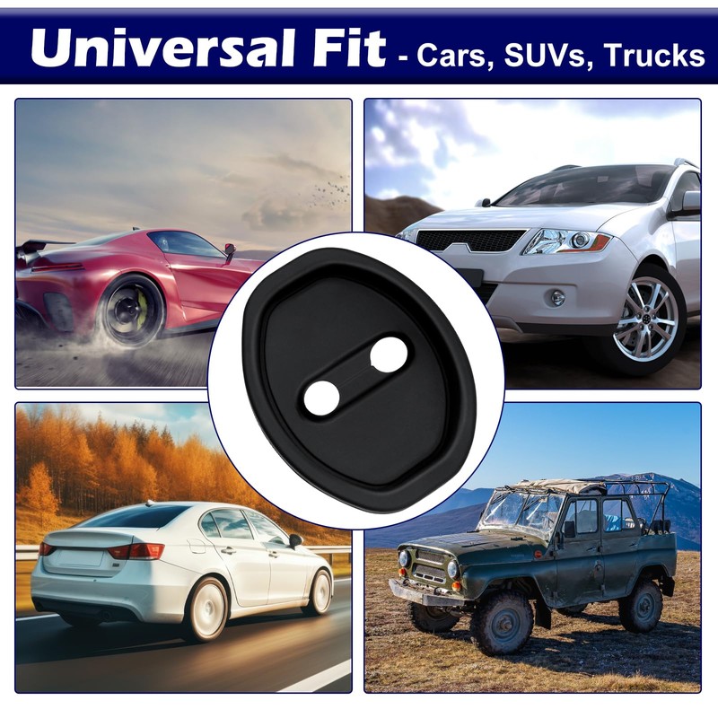 Car Door Latch Cover – 4PCS Universal Silicone Door Lock