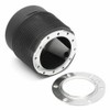 Black Aluminum Steering Wheel Short Hub Adapter Quick Release Hub