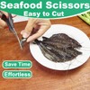 Heavy Duty Poultry Shears Seafood Scissors 2pcs set,Kitchen Shears for