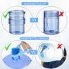Performore - 10 Pack of Silicone Water Gallon Cap with