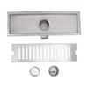 12 Inch Linear Shower Drain Rectangular Shower Floor Drain Channel
