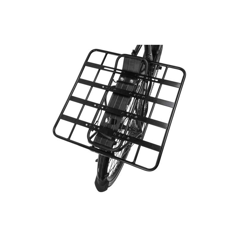 Classic Cycle Rack Plate Black Racky Baseplate Aluminium Black Anodised