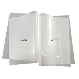 Premium A3 Plus (13 in x 164 ft) Direct to Film DTF Transfer Film PET Heat Transfer Roll Double Sided PreTreat Both Cold and Warm Peel Sublimation (1 Roll A3+ 50m, Glossy)