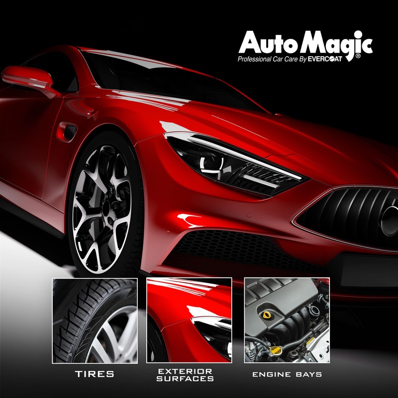 Auto Magic Red Hot All-Purpose Cleaner - Heavy-Duty Cleaner for