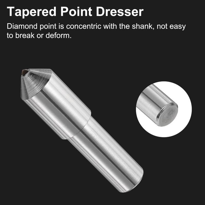 sourcing map 5pcs Diamond Dressers, 10mm x 50mm (13/32" x