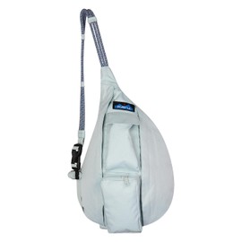 KAVU Mini Rope Sling Pack with Adjustable Rope Shoulder Strap - Cool Aqua