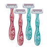 BIC, Rastrillo para Mujer, Rasurador de Tres Hojas, Soleil Sensitive,