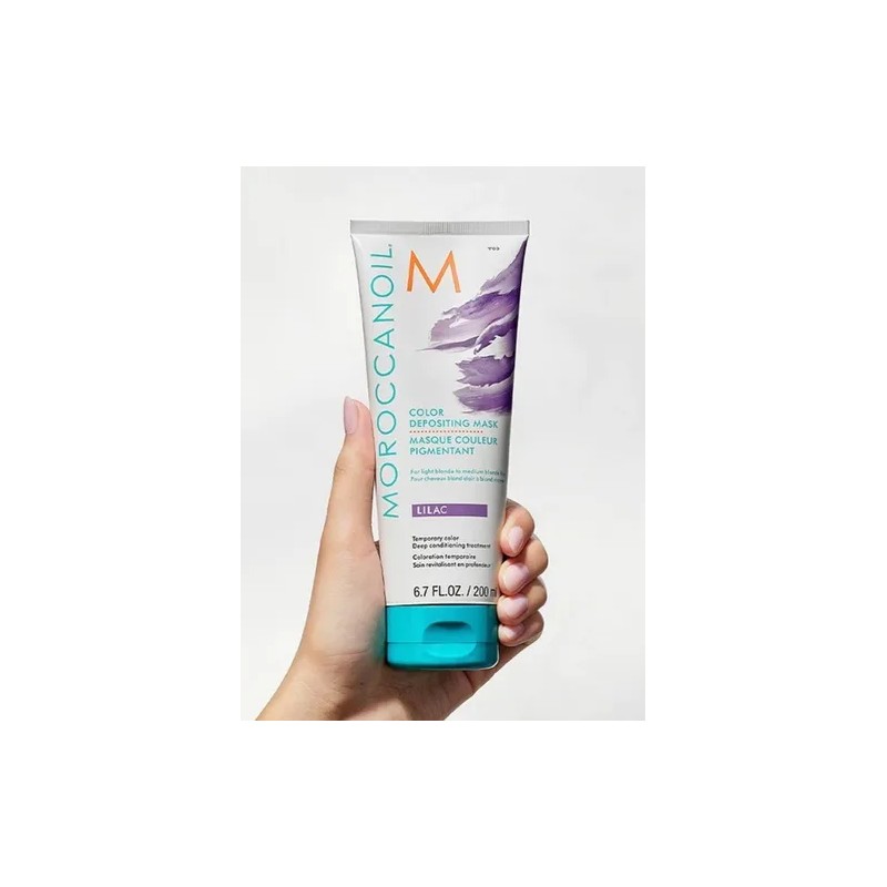 Mascarilla Para Cabello Moroccanoil Color Lilac 200 Ml
