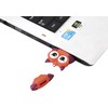 Ecoodisk 128GB USB 3.0 Flash Drive Cartoon Novelty Cute Owl