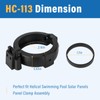PROSOCOOL Panel Clamp Assembly HC-113 for Heliocol Swimming Pool Solar