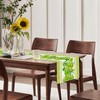 St. Patrick's Day Table Runner, Classic Shamrock Elegance Table Runners,