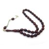 Prayer Beads Tesbih Tasbih Tespih Misbaha Subha 33, Brown Oval