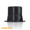 POWERTEC 70298 Dust Port Inlet Flange, 2.5-Inch OD Opening for