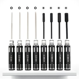 havcybin Hex Allen Screwdriver Kit - 16pcs RC Car Traxxas Helicopter Tool Set
