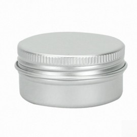 Mini round tin case 20ml 8ea