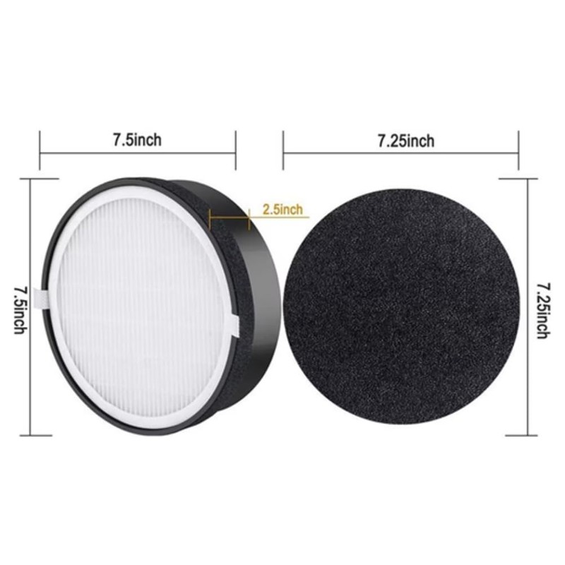 WuYan Replacement Hepa Filter Compatible with Levoit Air Purifier LV-H132
