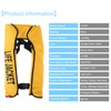 Manual Inflatable Life Jacket Outdoor Portable Life Vest Adult for